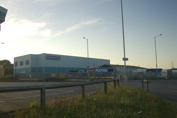 Site of former the Gossard factory June 2008